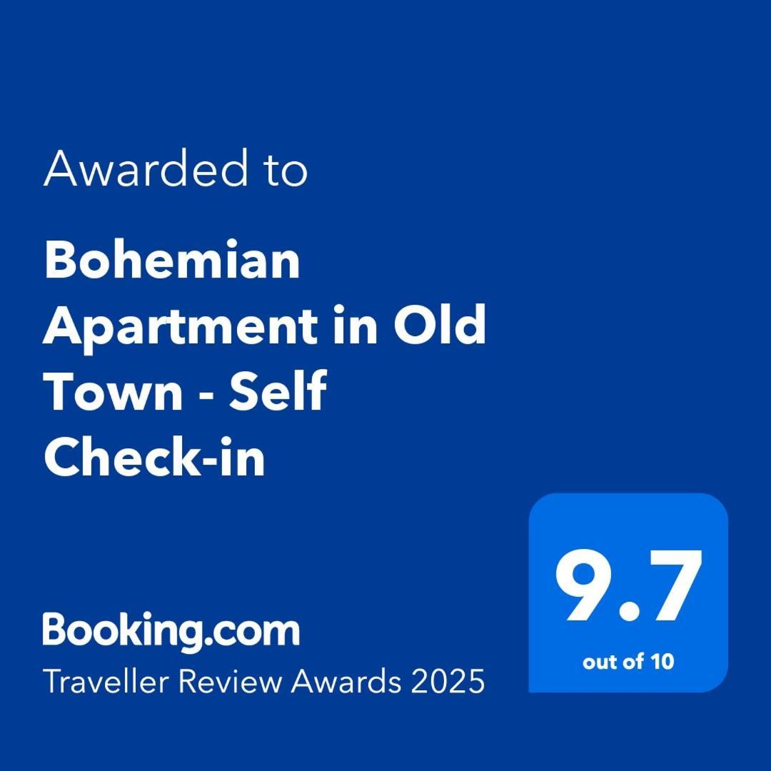 Bohemian Apartment In Old Town - Self Check-In Bukarest Exteriör bild